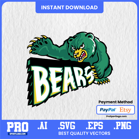 Baylor Bears Mascot Art, Bruiser and Marigold, Vector Art, PDF, AI, PNG