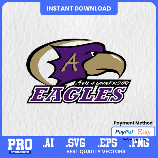 Avila Eagles Game Day Banner, Editable Vector, PDF, AI, PNG