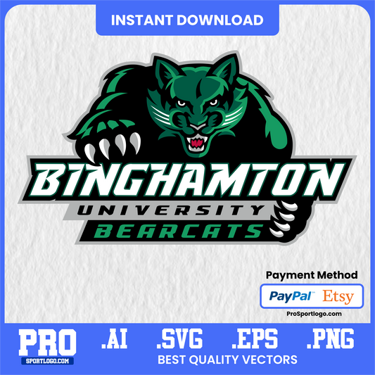 Binghamton Bearcats Basketball Poster, Events Center Theme, Digital Download, PDF, AI, PNG