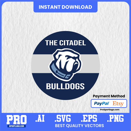 Citadel Bulldogs Editable Vector Art – AI & SVG Mascot Files