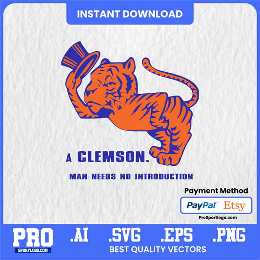 Clemson Tigers Academic Planner – Printable Weekly Organizer PDF