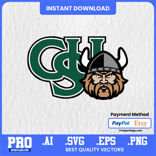 Cleveland State Vikings Vector Logo – Editable AI & SVG Files