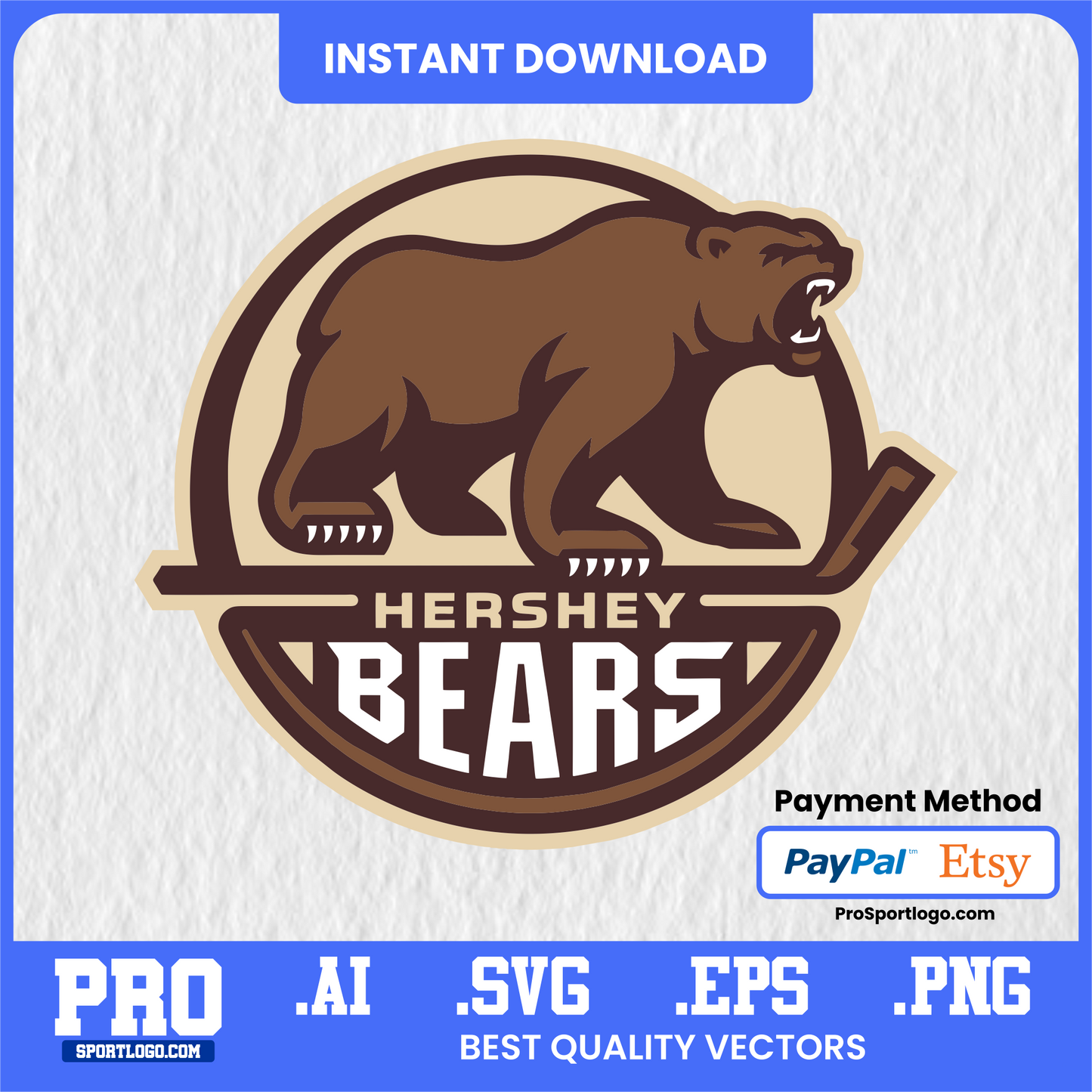 Brown Bears Football Poster, Richard Gouse Field Theme, Digital Download, PDF, AI, PNG