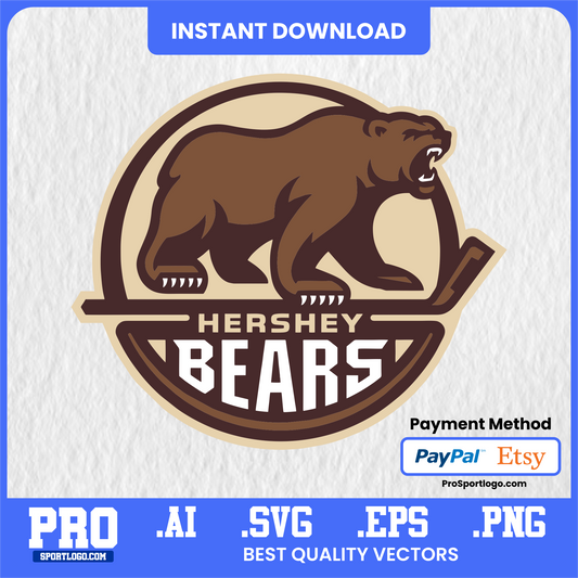 Brown Bears Football Poster, Richard Gouse Field Theme, Digital Download, PDF, AI, PNG