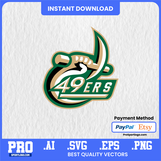 Charlotte 49ers vector logo SVG High‑Res Transparent Download for Fans & Designers