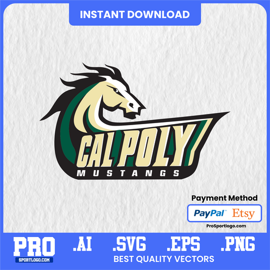 Cal Poly Basketball Poster, Robert A. Mott Athletics Center Theme, PDF, AI, PNG
