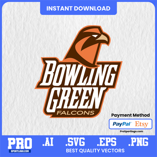 Bowling Green Falcons Basketball Poster, Stroh Center Theme, High-Quality Download, PDF, AI, PNG