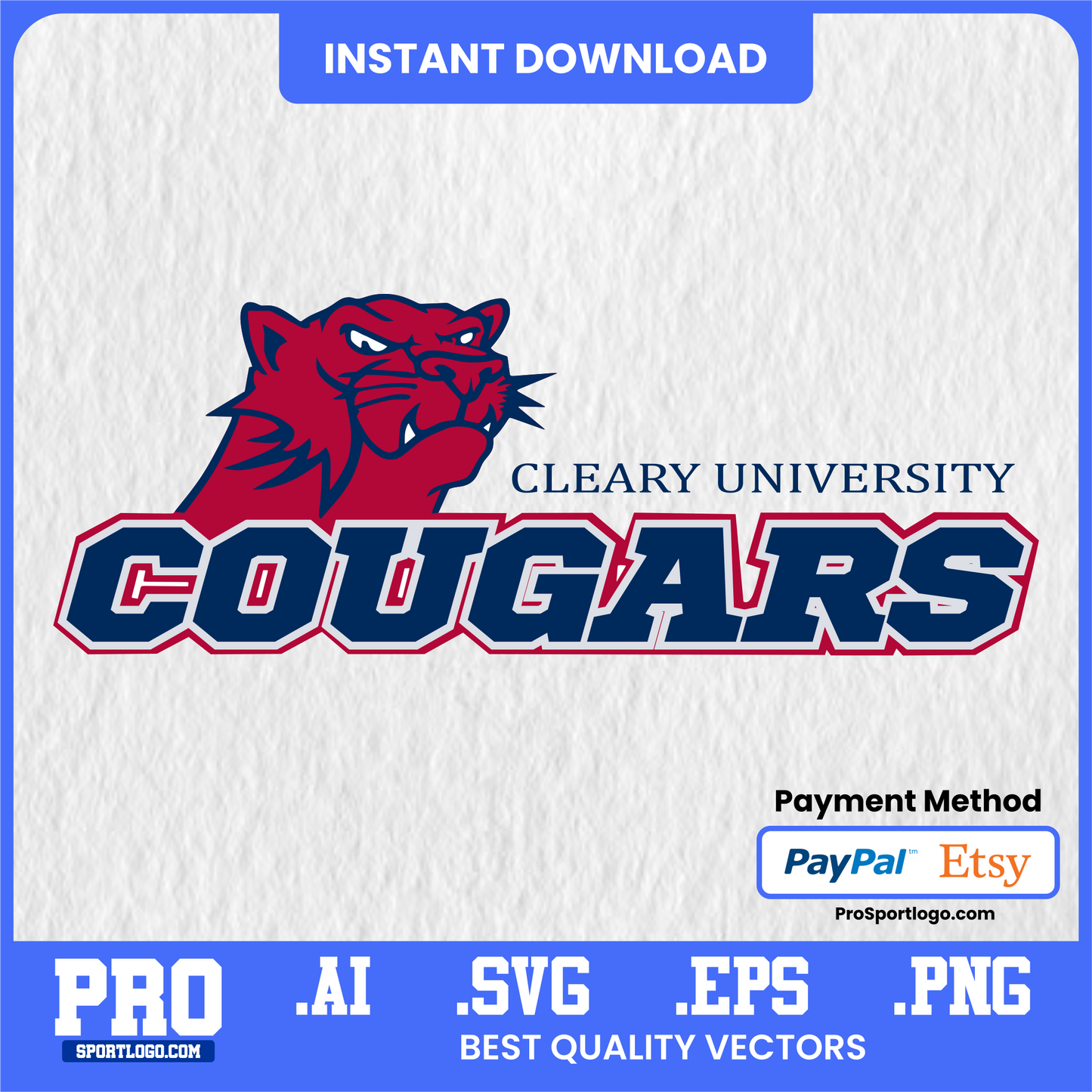 Cleary Cougars Academic Planner – Printable Student Organizer PDF