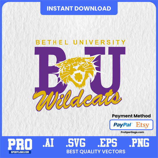 Bethel Wildcats Basketball Poster, Crisp Arena Theme, High-Quality Download, PDF, AI, PNG