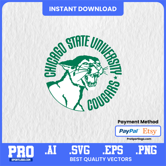Chicago State Cougars Weekly Planner – Printable Student Organizer PDF