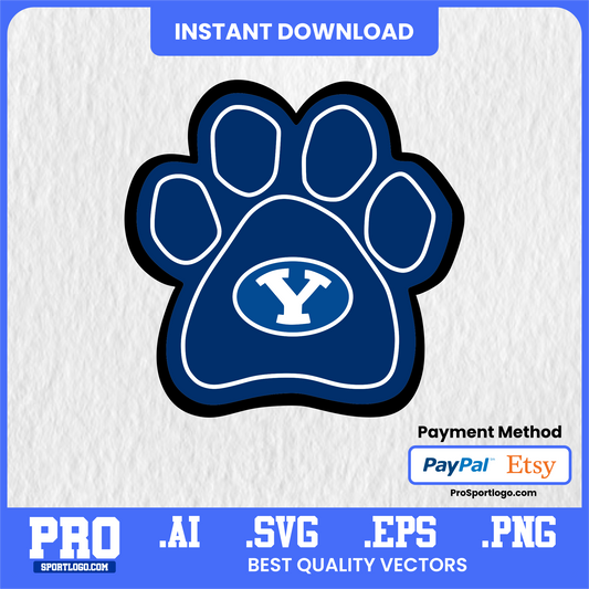 BYU Cougars Basketball Poster, Marriott Center Theme, PDF, AI, PNG