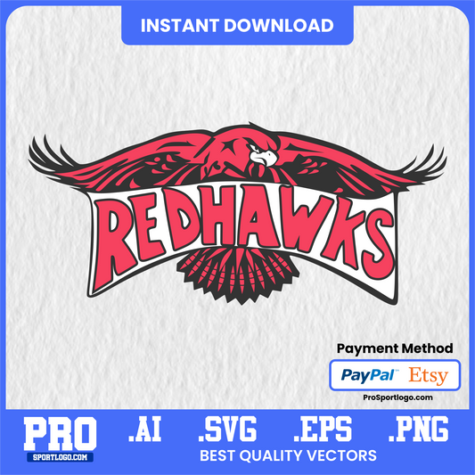 Benedictine Mesa Redhawks Volleyball Poster, GSAC Champions Design, High-Quality Download, PDF, AI, PNG