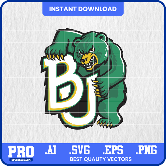 Baylor Bears  Vector SVG | High-Quality Mascot Design for Cricut & Print