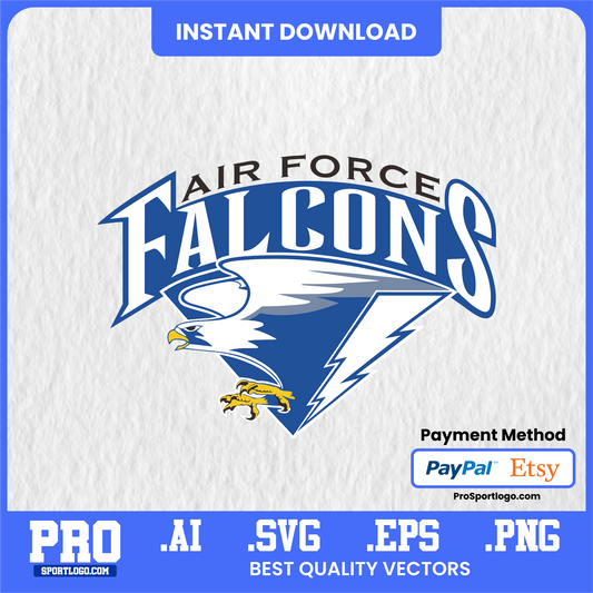 Air Force Falcons, High-Quality Vector Files, SVG PNG AI EPS, for Cricut Silhouette