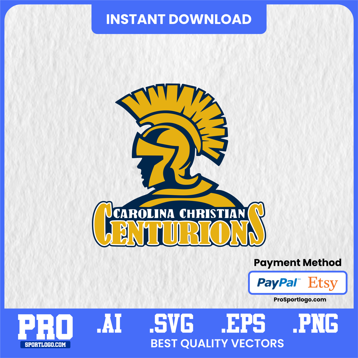 Retro Centurions Basketball Logo – Vector for Vintage Style Gear – Carolina Christian Basketball Mascot Design