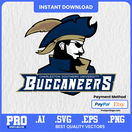 Charleston Southern Buccaneers Logo Vector SVG – High-Resolution & Editable
