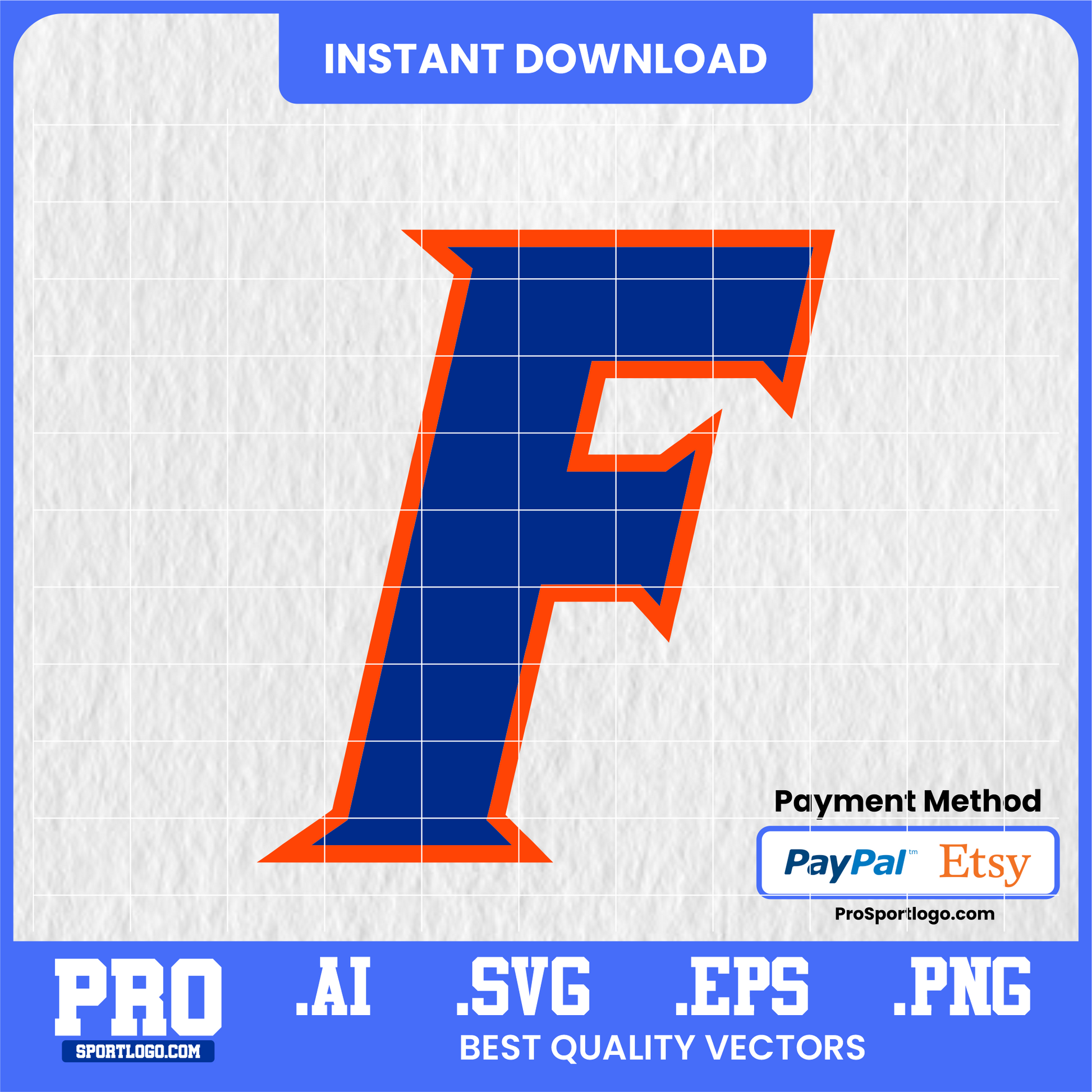 Florida Gators SVG logo — digital vector file for Cricut, Silhouette, vinyl cutting, sublimation, and DIY crafts