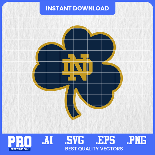 Notre Dame Fighting Irish Digital SVG | DIY Clipart for Cricut Crafts & Gifts