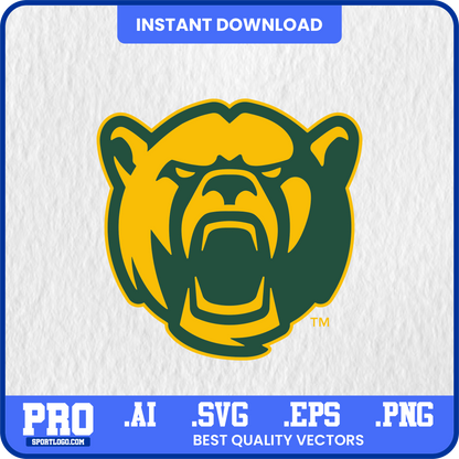 Baylor Bears  Vector SVG | High-Quality Mascot Design for Cricut & Print