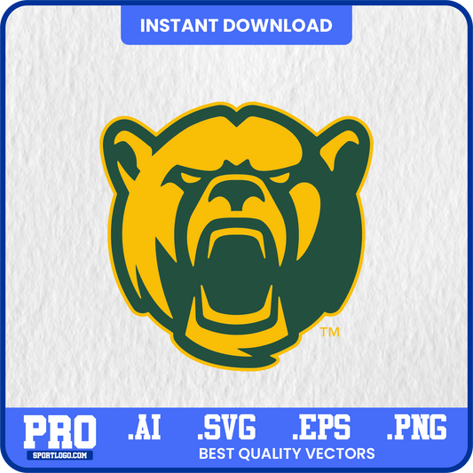 Baylor Bears  Vector SVG | High-Quality Mascot Design for Cricut & Print