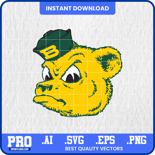 Baylor Bears  Vector SVG | High-Quality Mascot Design for Cricut & Print